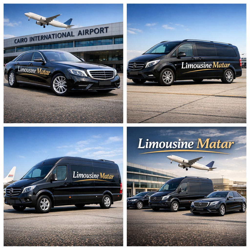 ليموزين مطارات مصر بأكملها 