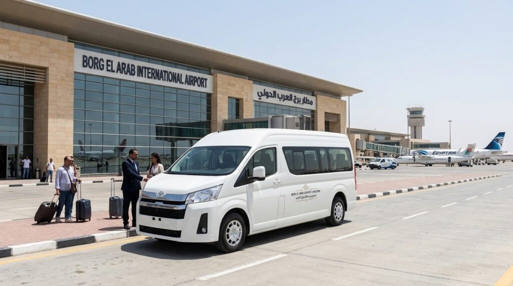 ليموزين مطار برج العرب